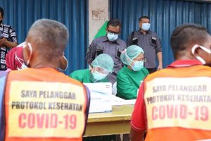 Kena Razia, 105 Pelanggar Protkes Langsung Dirapid Test