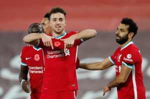 Jota Luar Biasa, Bawa The Reds ke Puncak Klasemen