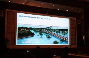 Tinggi Jembatan BABIN 40 Meter dari Permukaan Air