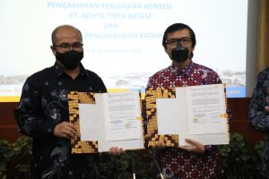 Hand Over ATB kepada BP Batam di Jumat, 13 November