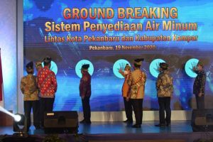 Riau Bangun Proyek SPAM, Air Mengalir dari Pekanbaru Sampai Kampar