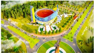 BP Bangun Masjid dengan Desain Tanjak Melayu di Bandara Hang Nadim