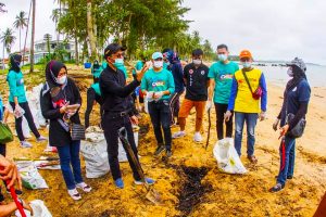 Wawako Batam Temukan Limbah Oli di Destinasi Pariwisata