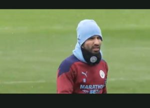 Kun Aguero Berlatih Siap Duel Lawan Swansea