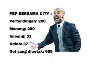 Kemenangan ke-200 Pep Guardiola