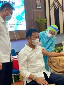 Kepala BP Batam: Vaksin Tameng Kita untuk Melawan Virus