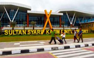 Penumpang Pesawat di Bandara SKK II Masih Berkisar 3.000