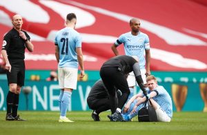 Kalah, De Bruyne Cedera, Impian City Berakhir