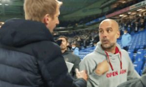 Manajer Brighton dan City Ribut Selesai Pertandingan