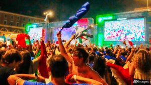 Perayaan Kemenangan Timnas Italia Makan Korban