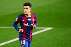 Barcelona Ajak Barteran Coutinho dengan Aubameyang
