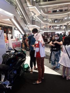 Honda Motoshow  Sport Sedot Perhatian Pengunjung Grand Batam Mall