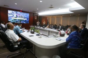 Dubes Denmark dan Direktur Maersk Lihat Langsung Lokasi New Port Batam