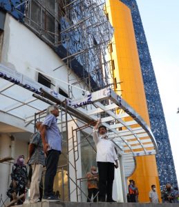 Diproyeksi Masjid Tanjak Rampung Setelah Lebaran