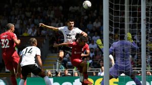Babak Pertama: Fulham Unggul 1-0 Atas Liverpool
