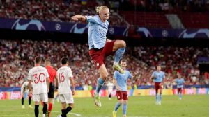Haaland Kalahkan Rekor Messi dan Ronaldo dí Champions