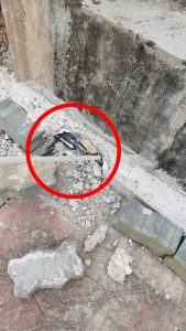 Beton Dibobok, Kabel Lampu Pedestrian  Dijarah, Rugi Ratusan Juta