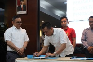 Batam Ujicoba E-ticketing di Pelabuhan Ferry