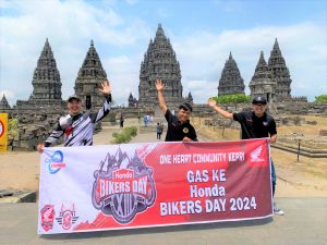 One Heart Community Kepri Meriahkan Acara Puncak Honda Biker Day di Klaten