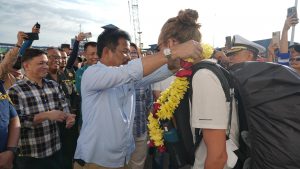 KM Kelud Resmi Bersandar Terminal Bintang 99 Persada