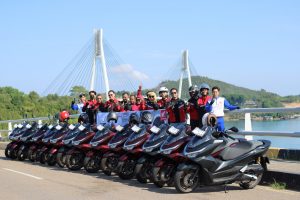 Capella Dinamik Nusantara Ajak Pencinta Honda Jelajahi Batam dengan New Honda PCX160 RoadSync