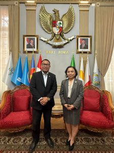 Perkuat Jejaring Global, BP Batam Perkenalkan Program Duta Investasi di KBRI Roma