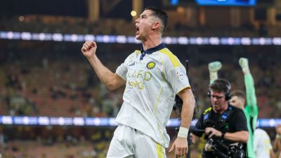 Al Nassr Hajar Al Shabab, Ronaldo Cetak Gol ke-100
