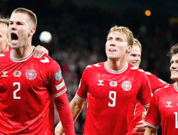 Wales Tumbang Lagi, Denmark Menang 2-0