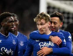 Garner Pulang ke City Ground, Everton Bungkam Forest dengan Gaya