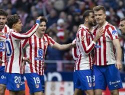 Atlético Hajar Club Brugge 4-1, Sørloth Cetak Hat-trick dan Antar Los Colchoneros ke 16 Besar