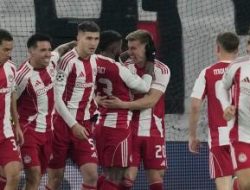 Olympiacos Menyala, Leverkusen Padam di Piraeus