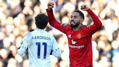 Cunha Selamatkan MU dari Kekalahan Ketiga
