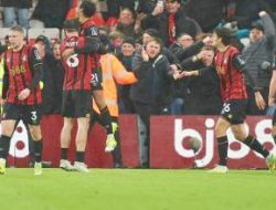 Bournemouth Tertahan, Tiket Eropa Masih Menggantung