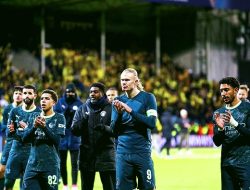 Haaland Cetak Gol,  Galatasaray Tumbang di Etihad! City Lolos Delapan Besar