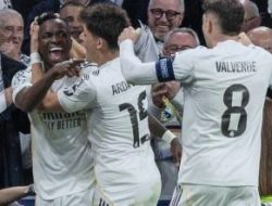 Vini Beri Madrid Tiket 16 Besar Liga Champions