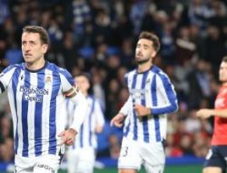 La Real Menggila di Anoeta: Oyarzabal Buka Jalan, Guedes Jadi Algojo Osasuna