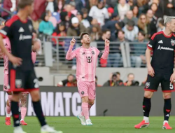 Messi Cetak Gol Bersejarah, Inter Miami Ditahan Nashville 1-1