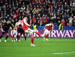 Arsenal Selamat dari Kekalahan, Tahan Leverkusen 1-1 di Leg Pertama