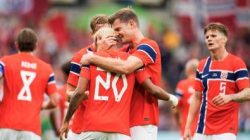 Norwegia Bungkam Swedia 3-1, Haaland Hanya Jadi Penonton