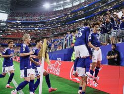 Gol Akhir Selamatkan Samurai Biru, Jepang Paksa Belanda Berbagi Poin