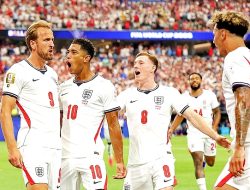 Inggris Tundukkan Kroasia 4-2, Harry Kane Cetak Brace di Laga Pembuka