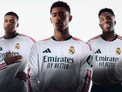 Real Madrid Tampil Berani: Sentuhan Hijau Tua dan Merah Muda Warnai Jersey Kandang Baru