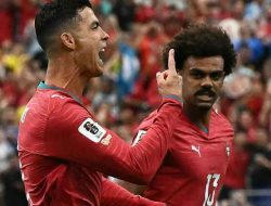 Ronaldo Pecah Telur, Borong Dua Gol saat Portugal Libas Uzbekistan 5-0