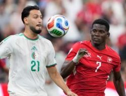 Pecah Penantian 88 Tahun, Swiss Melaju ke 16 Besar Usai Tumbangkan Aljazair 2-0