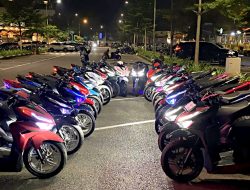 Vario Street Nation, Saat Komunitas Honda Batam Menikmati Malam Sambil Mengampanyekan Keselamatan Berkendara