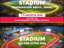 Batam Jadi Tuan Rumah Festival Sepak Bola Usia Dini Internasional, Diikuti Empat Negara