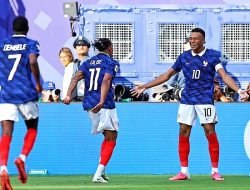 Mbappe Borong Dua Gol, Prancis Libas Swedia 3-0 dan Melaju ke 16 Besar