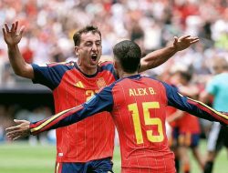 Spanyol Libas Austria 3-0 dan Melaju Perkasa ke 16 Besar