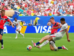 Kontroversi Spidercam! Norwegia Nilai Gol Bellingham Seharusnya Dianulir