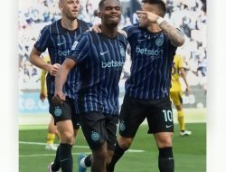 Andy Diouf Jadi Pahlawan, Inter  Menang Dramatis atas Karlsruher SC
